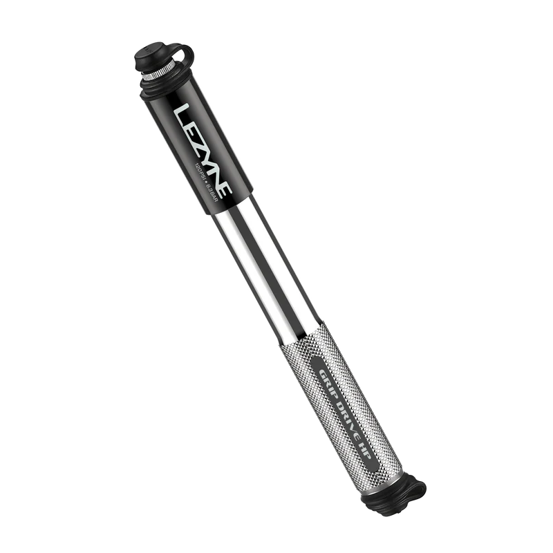 Lezyne Grip Drive HP-High Pressure Pump-Silver
