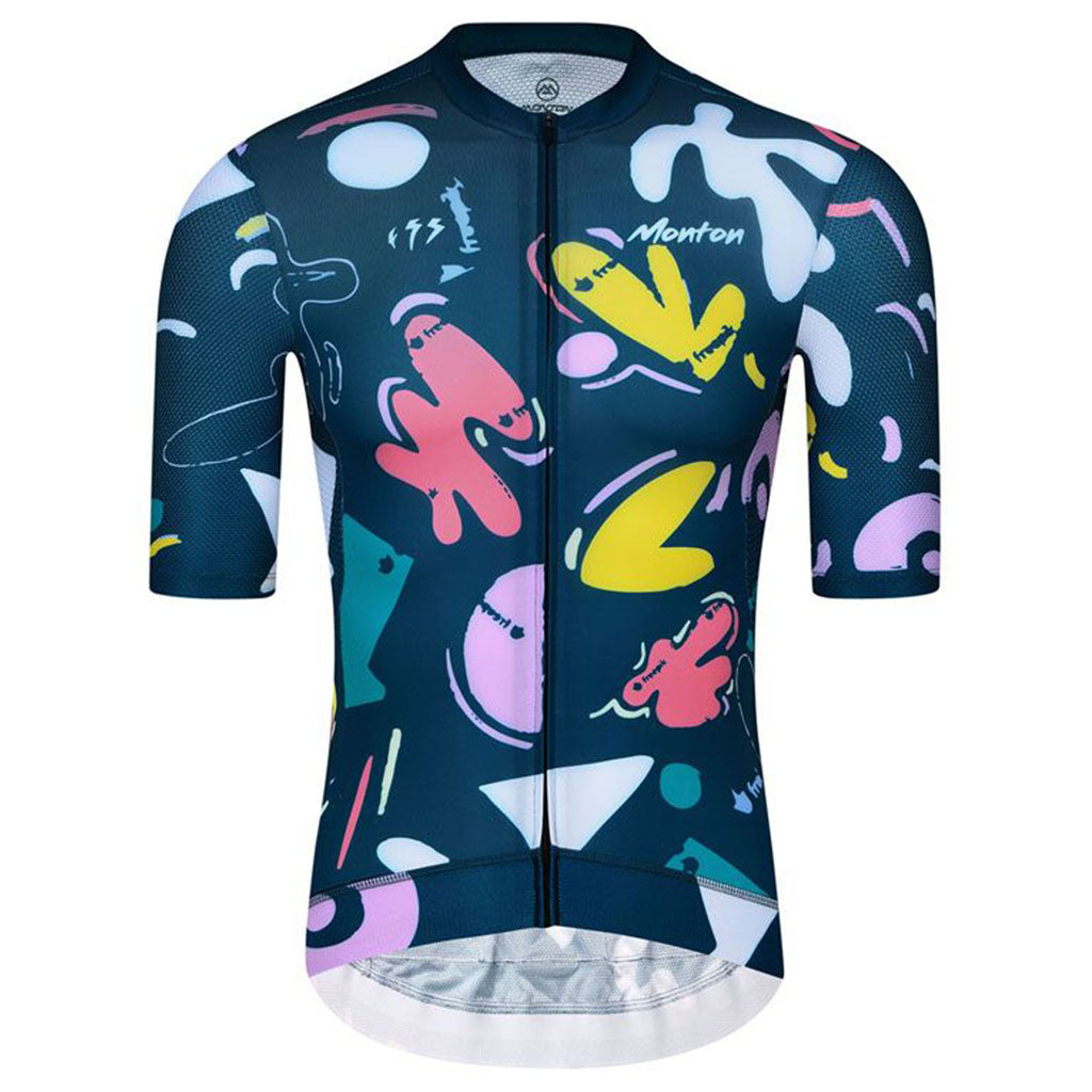 Monton Lifestyle Paint Shape Jersey (Blue)