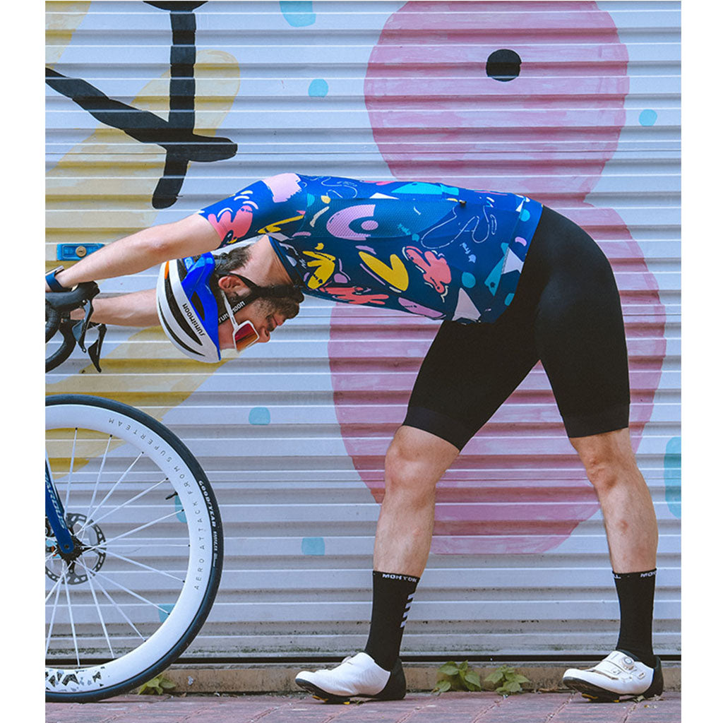 Monton Lifestyle Paint Shape Jersey (Blue)