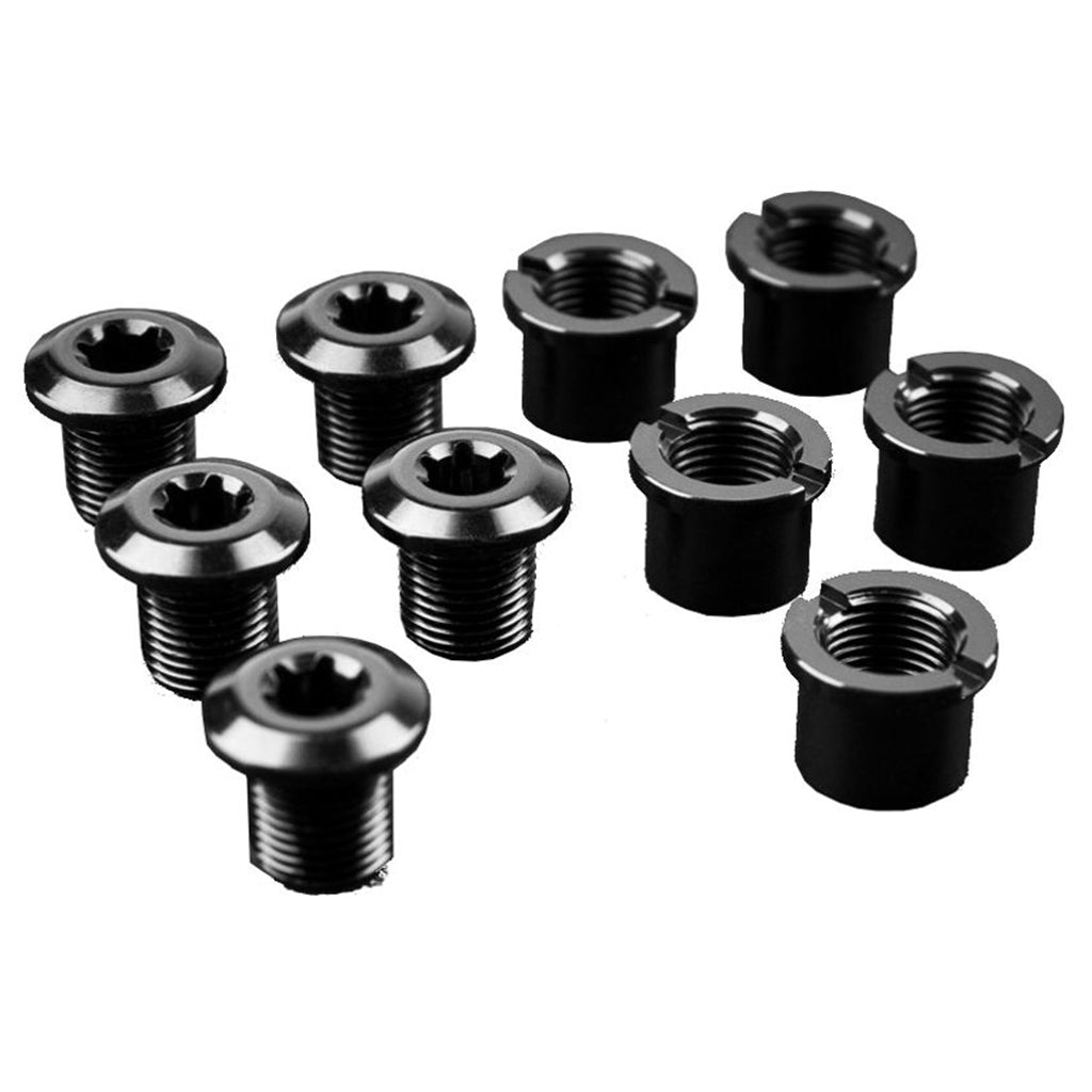 Absolute Black Chainring Bolt Set (MTB/Road) - (Black)