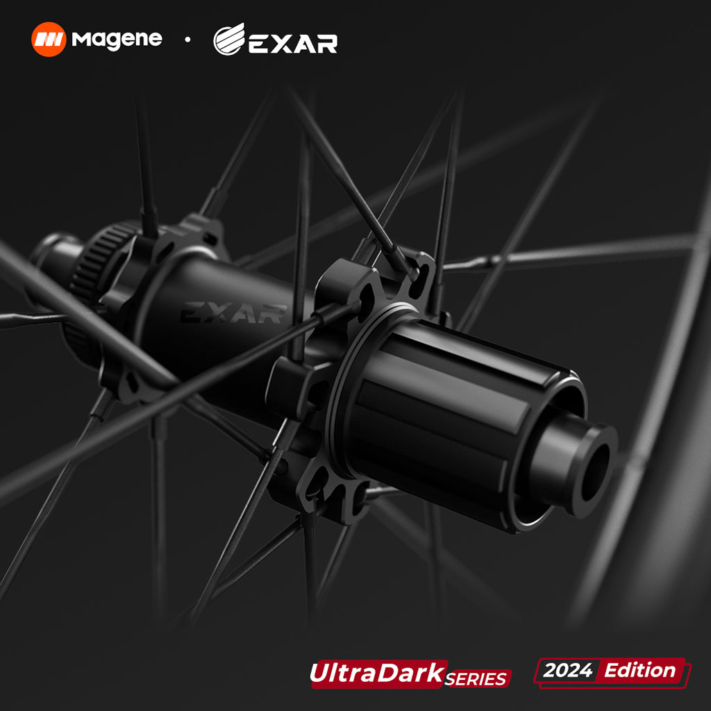 Magene EXAR UltraDark DB508 Carbon Wheelset 50/58mm (Disc Brake)