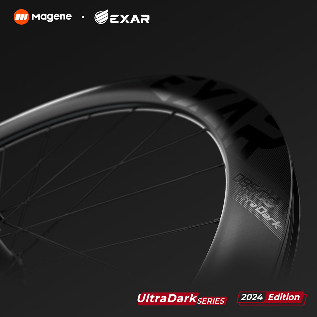 Magene EXAR UltraDark DB508 Carbon Wheelset 50/58mm (Disc Brake)