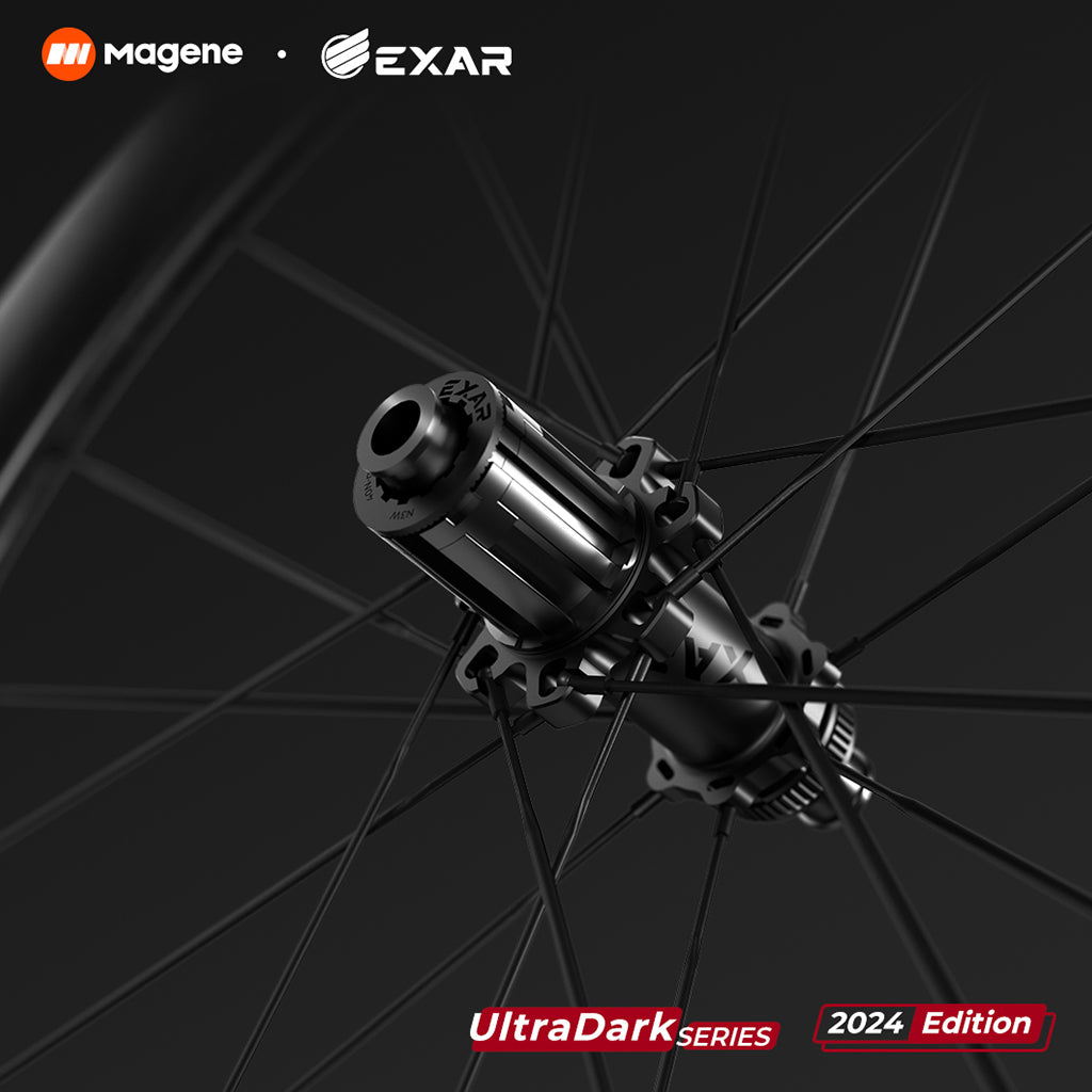 Magene EXAR UltraDark DB405 Carbon Wheelset 40/45mm (Disc Brake)