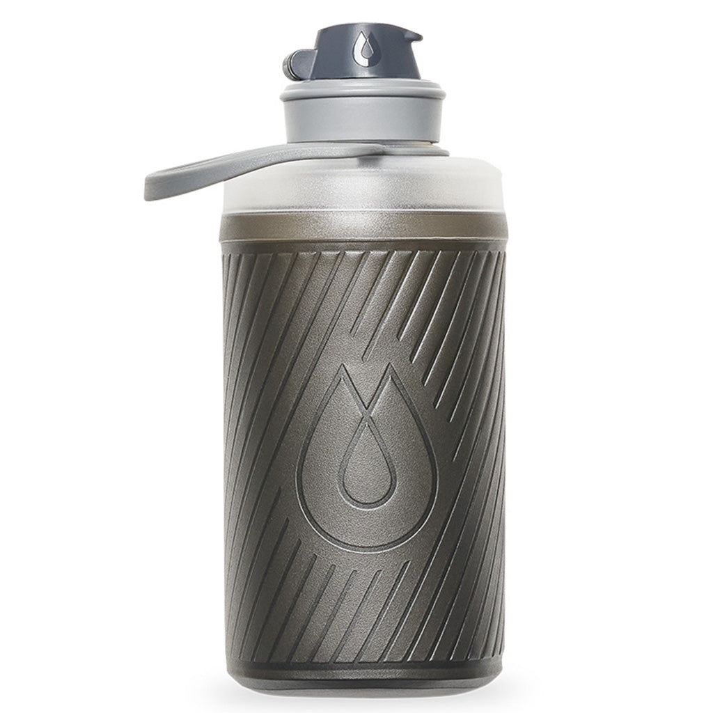 Hydrapak Flux Flexible Bottle-Mammoth Grey (750ml)