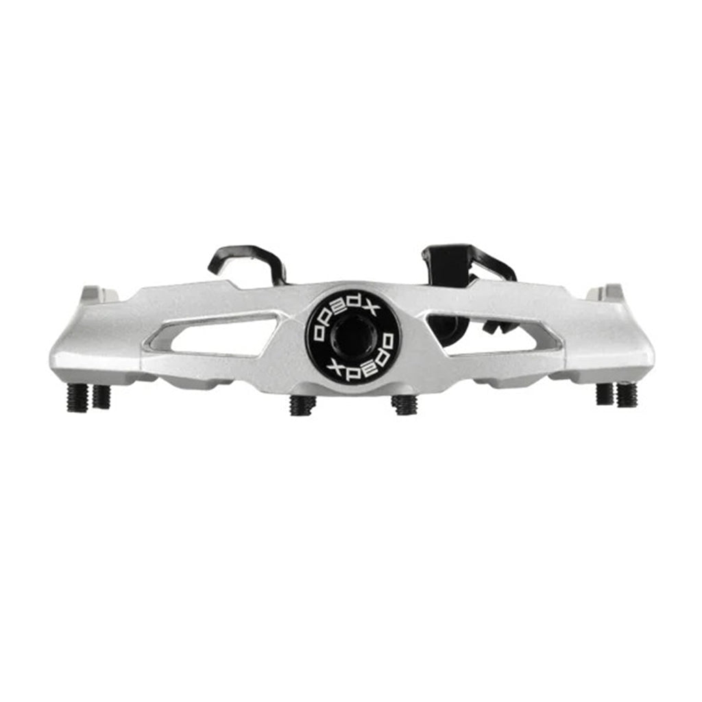 Xpedo Ambix Clipless Pedal (One Side SPD) (Silver)