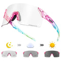 SCVCN X142 Photochromic Sunglasses (Black/Pink)
