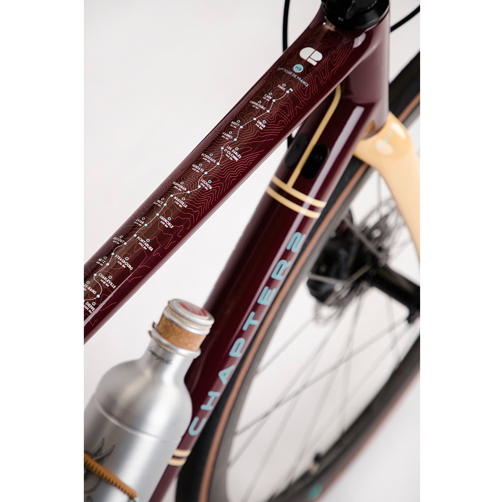 Chapter2 HURU Climbing Disc Brake Frameset (Maroon 1928)