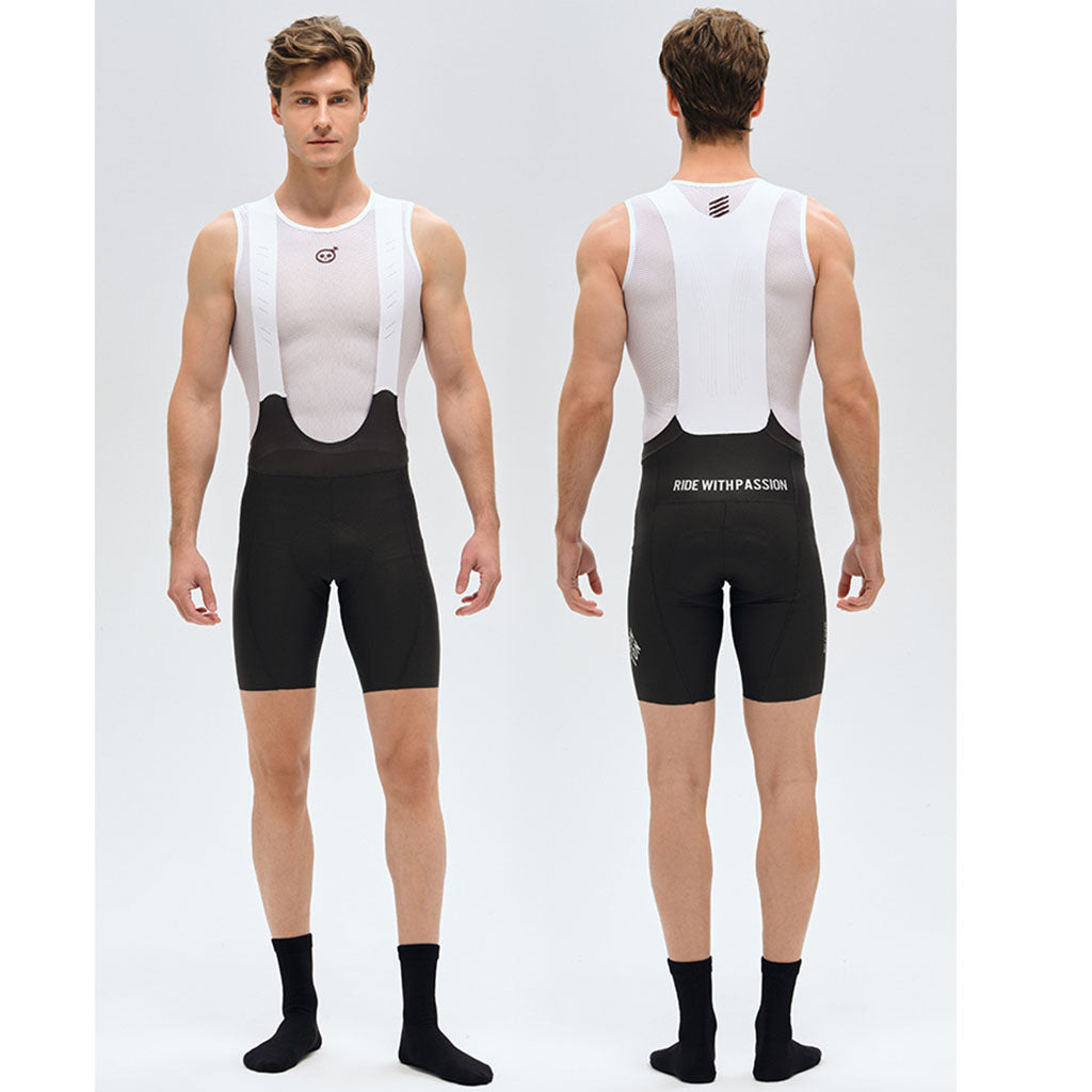 Monton Minima Bibshorts (Black/Grey)