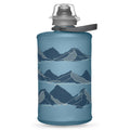 Hydrapak Stow Flexible Bottle-Mountain Edition-Tahoe Blue (350ml)