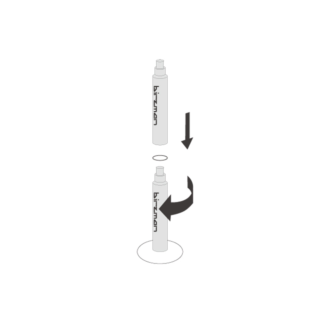 Birzman Valve Extender I 80mm With Valve Core (Set of 2)