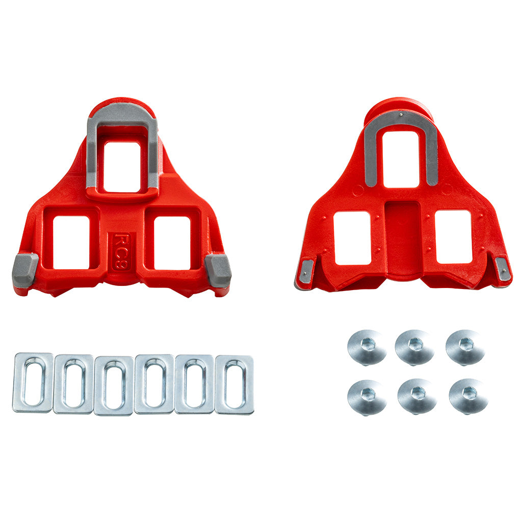 Wellgo RC-9B Cleat For Road Pedal (Shimano SPD-SL) (Red)