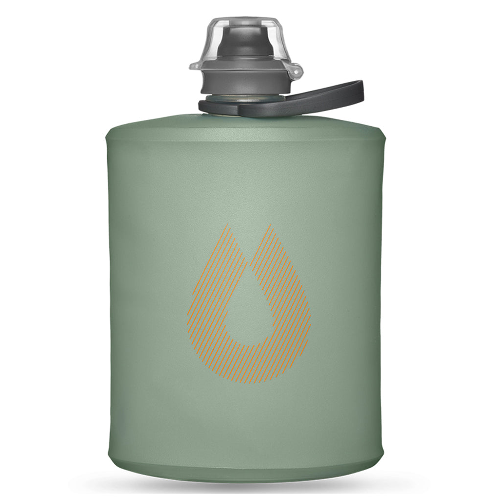 Hydrapak Stow Flexible Bottle-Sutro Green (500ml)