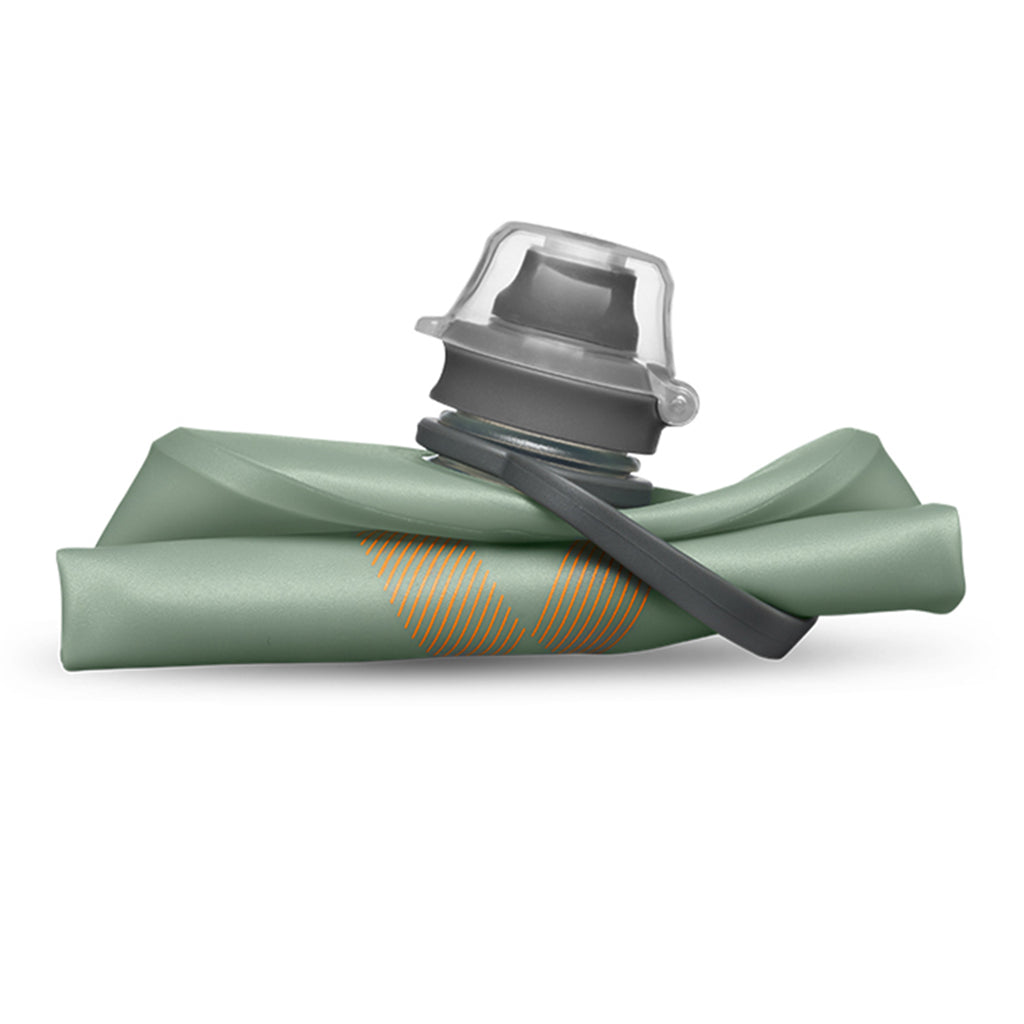 Hydrapak Stow Flexible Bottle-Sutro Green (500ml)