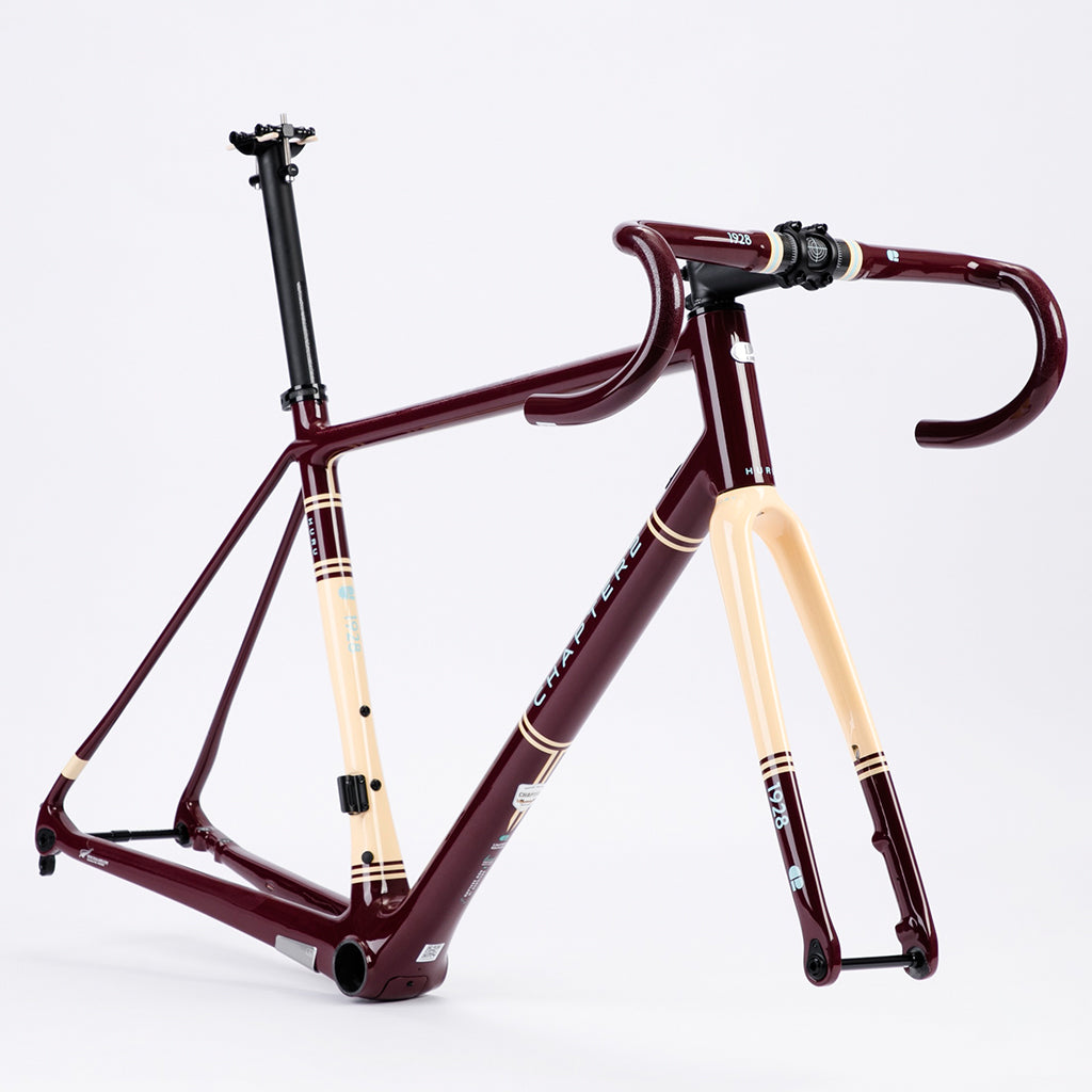 Chapter2 HURU Climbing Disc Brake Frameset (Maroon 1928)