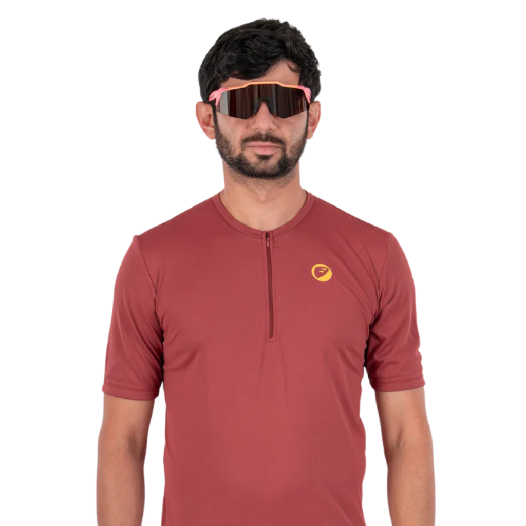 Apace Cruise Unisex Cycling Jersey (Apricot)