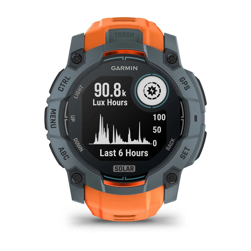 Garmin Instinct 3 Solar Smart Watch (Twilight/Solstice Band)