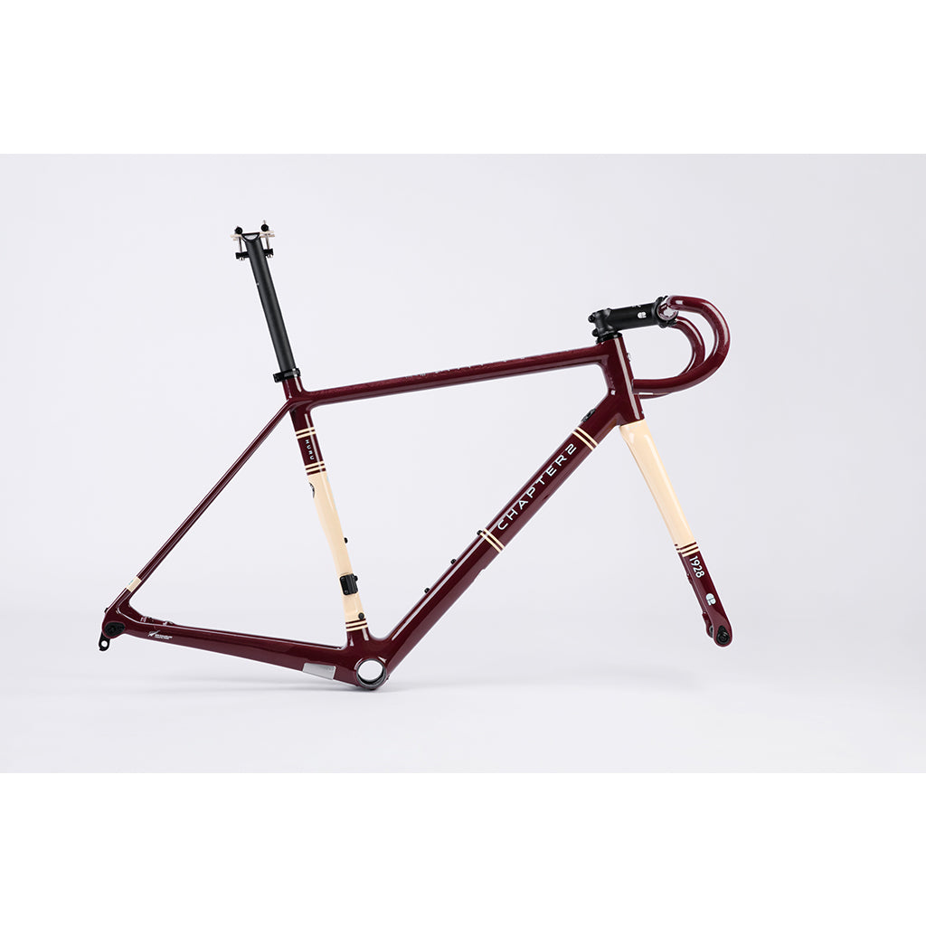 Chapter2 HURU Climbing Disc Brake Frameset (Maroon 1928)