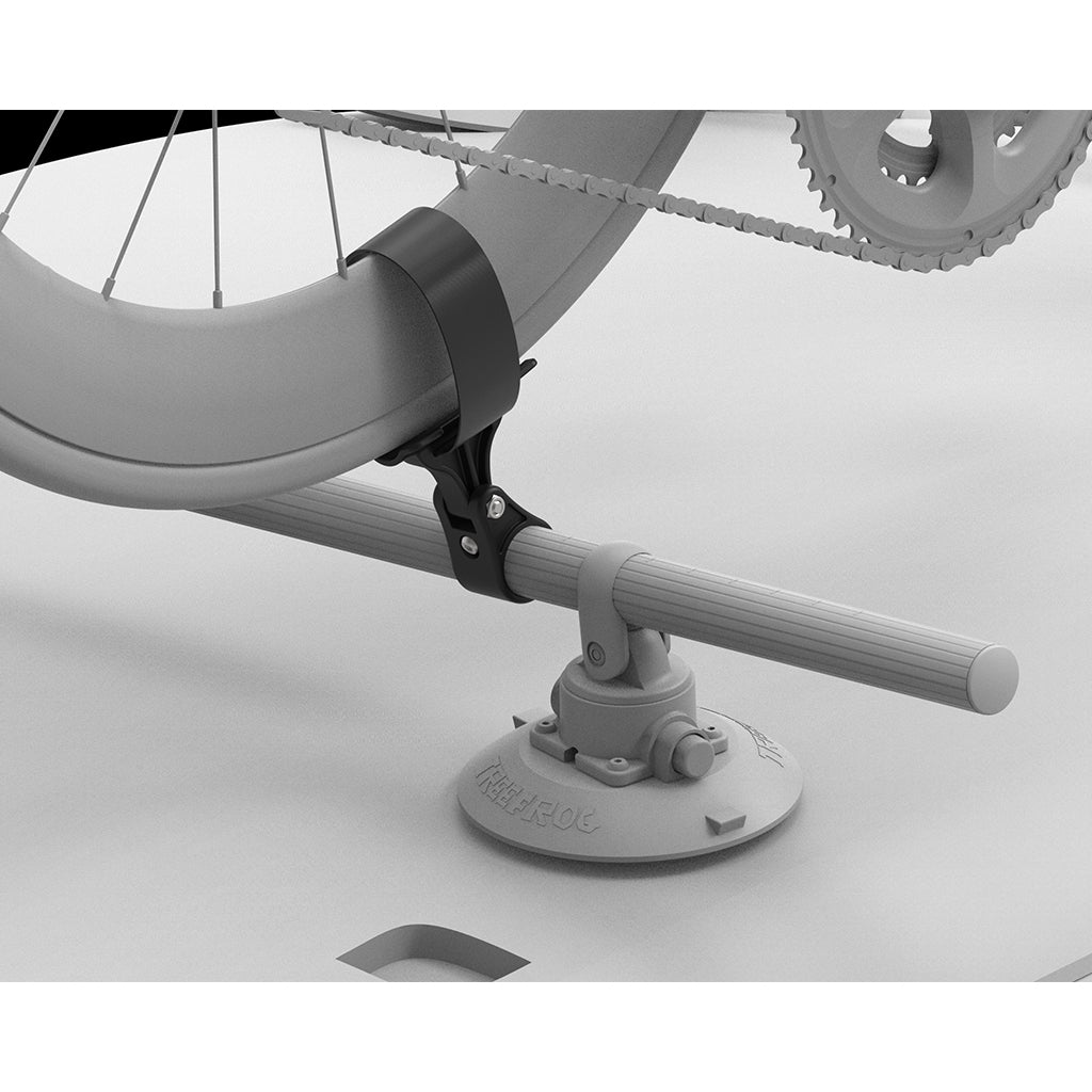 Treefrog RoundBar Universal Fork Mount With Rear Wheel Holder (for 5 Bike Rack)