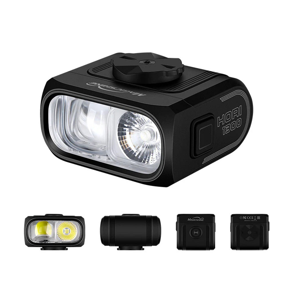 Magicshine HORI 1300 Dual Mounted Front Light (1300 Lumens)
