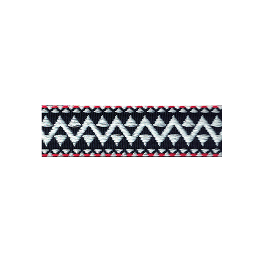 BTP Woven Bartape-KLD White/Blue/Red