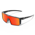 Kapvoe X232 Coloured Polarized Sunglasses (Red/Black)