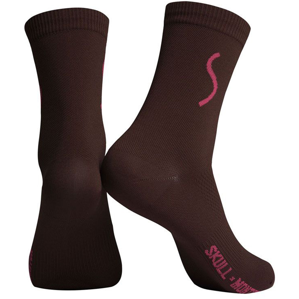 Skull Monton Fire Socks (Red)