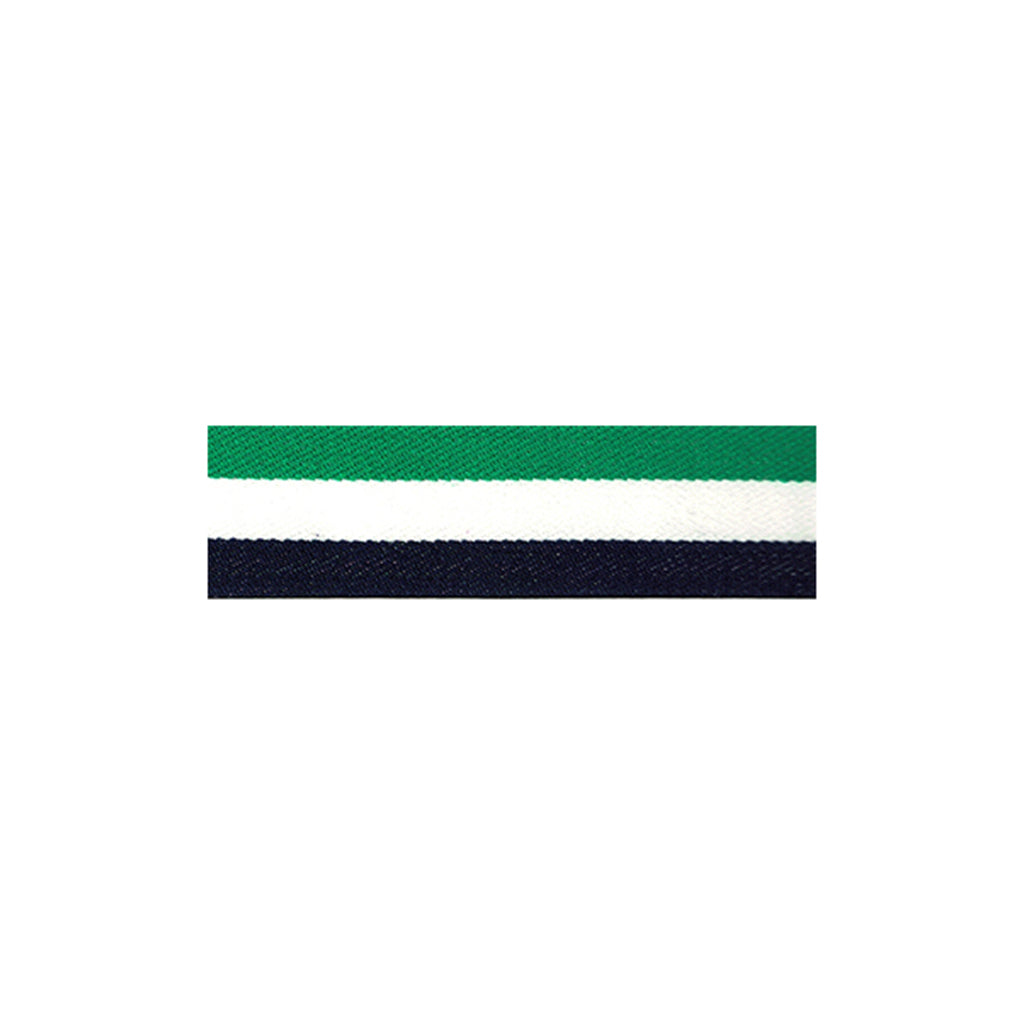 BTP Woven Bartape-Grassy White/Green