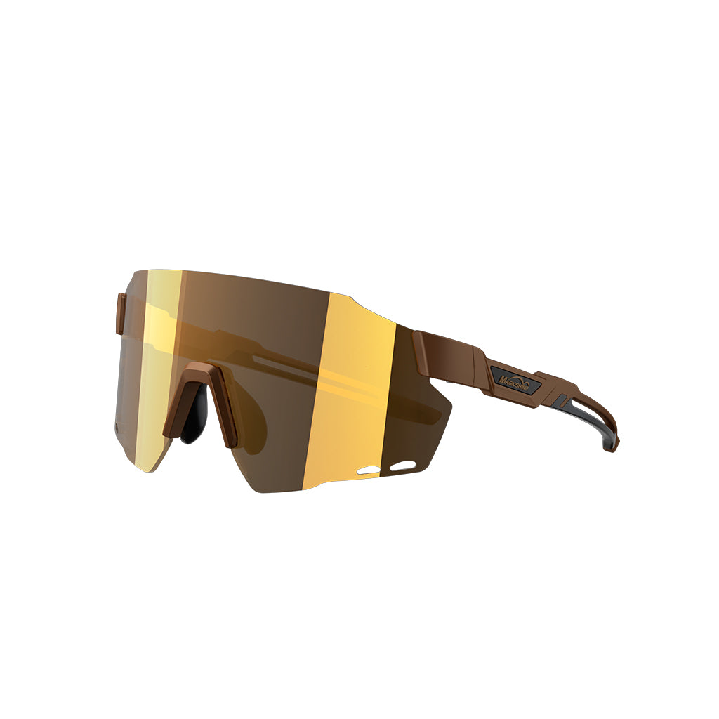 Magicshine Windbreaker Classic Sunglasses (Coffee Brown)