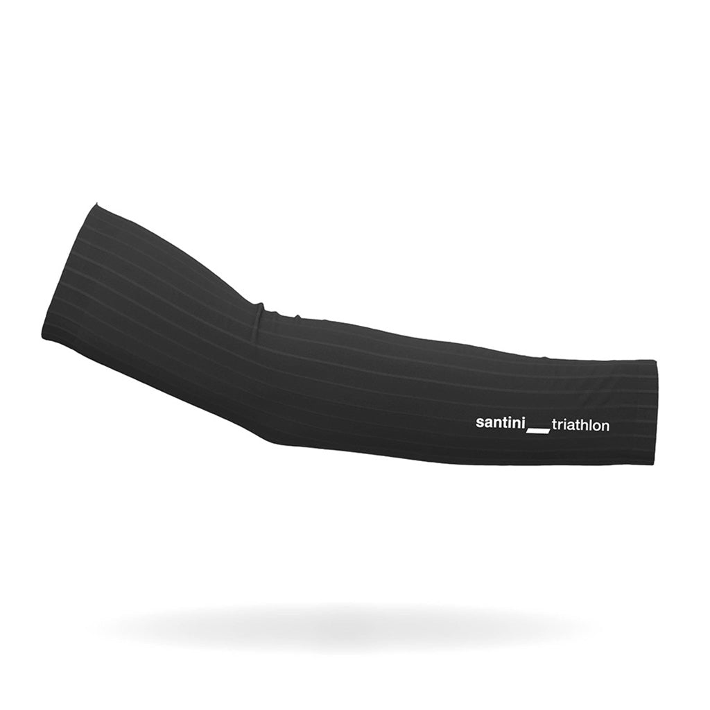 Santini Viper Aero Arm Warmers (Black)