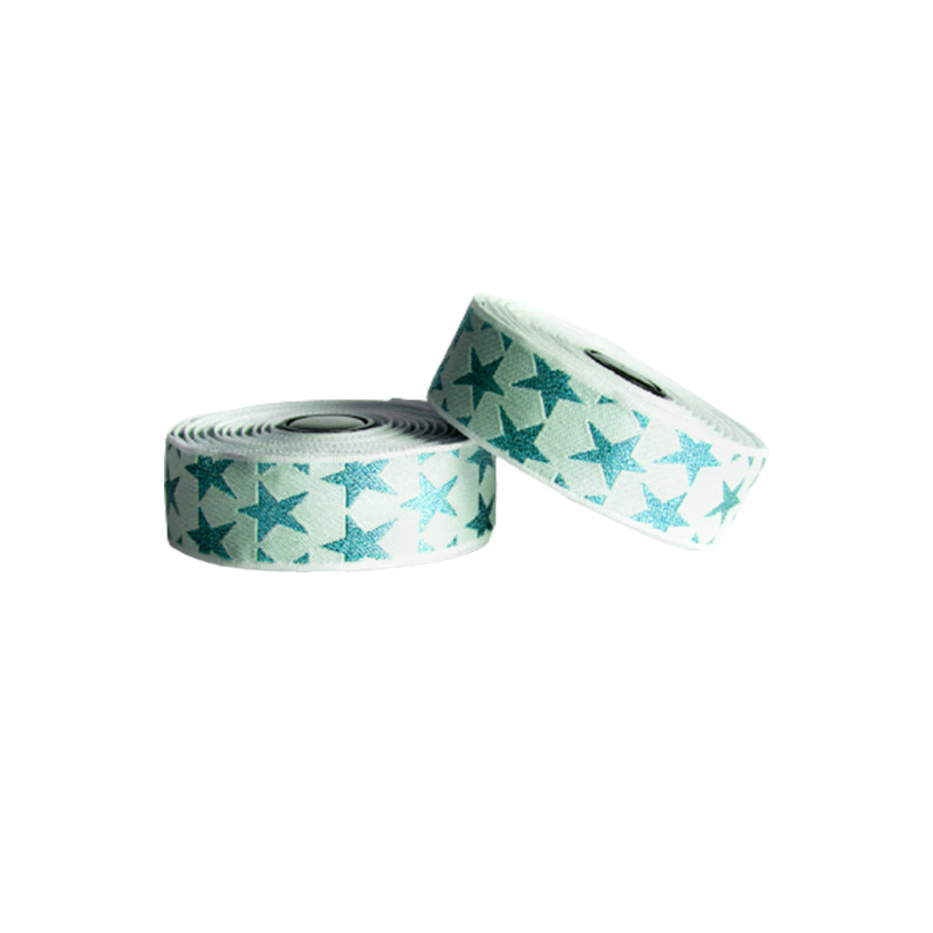 BTP Woven Bartape-Star Aqua