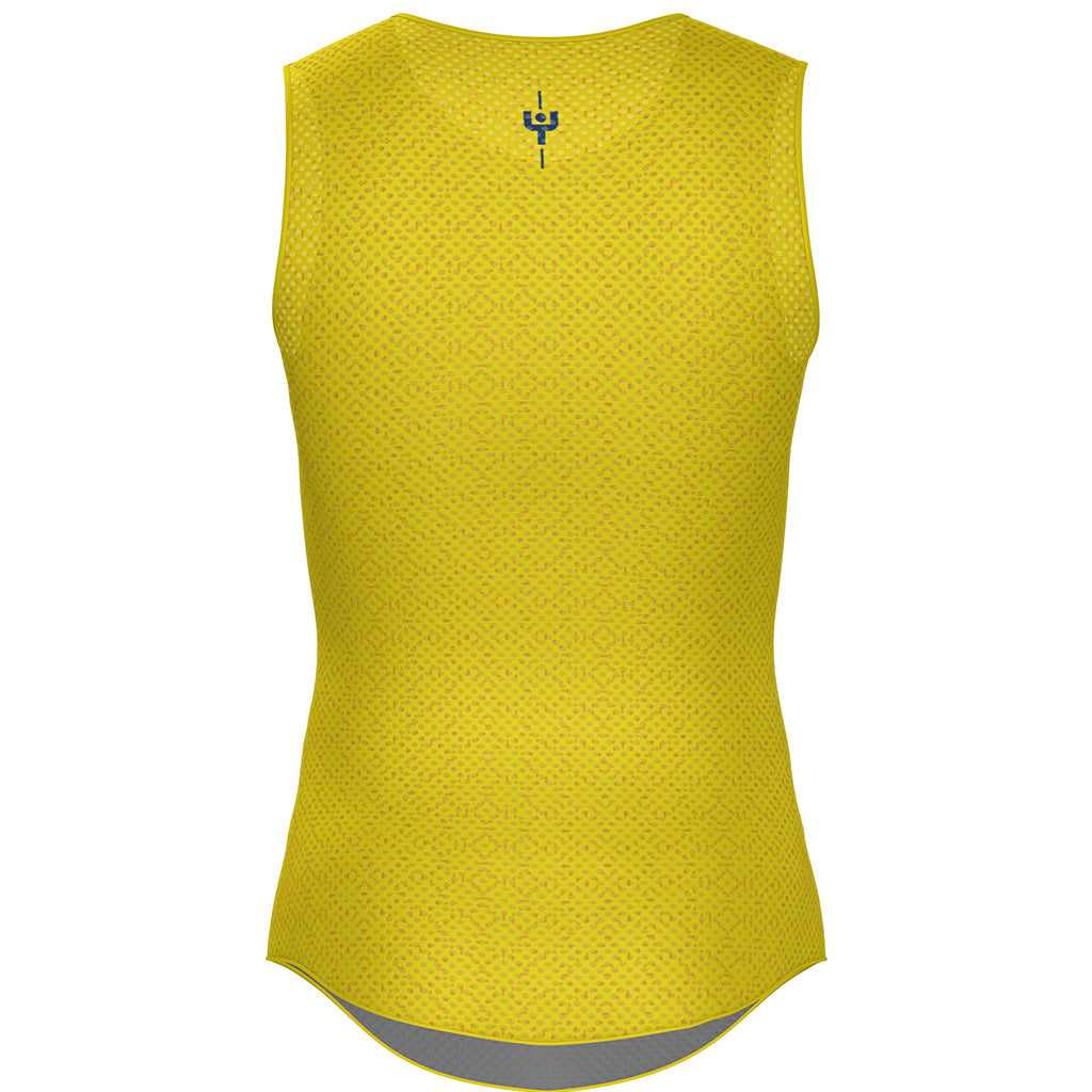 Santini Maillot Jaune Col De La Madeleine Baselayer (Yellow)