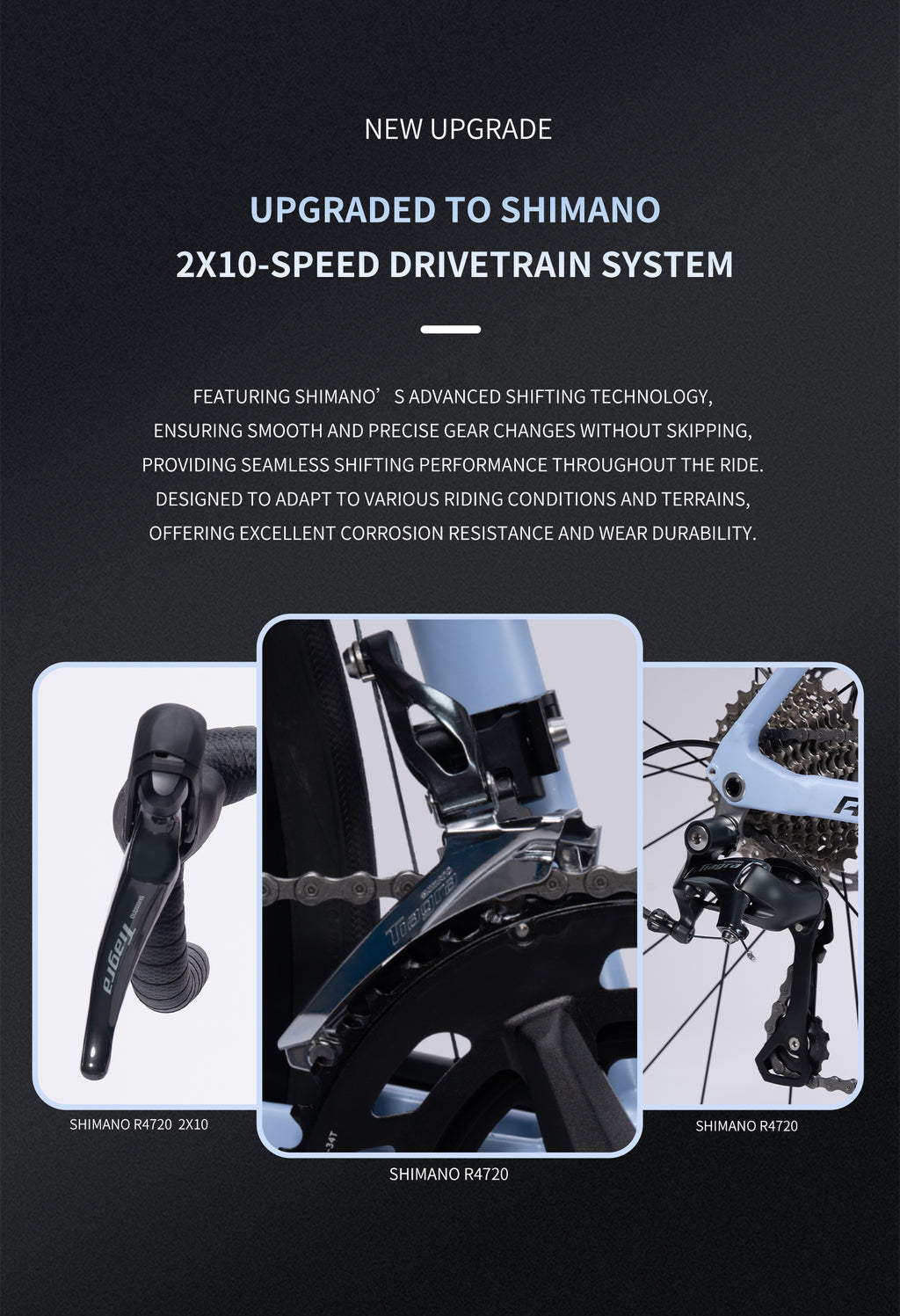Sunpeed Astro - Shimano Tiagra (Grey)