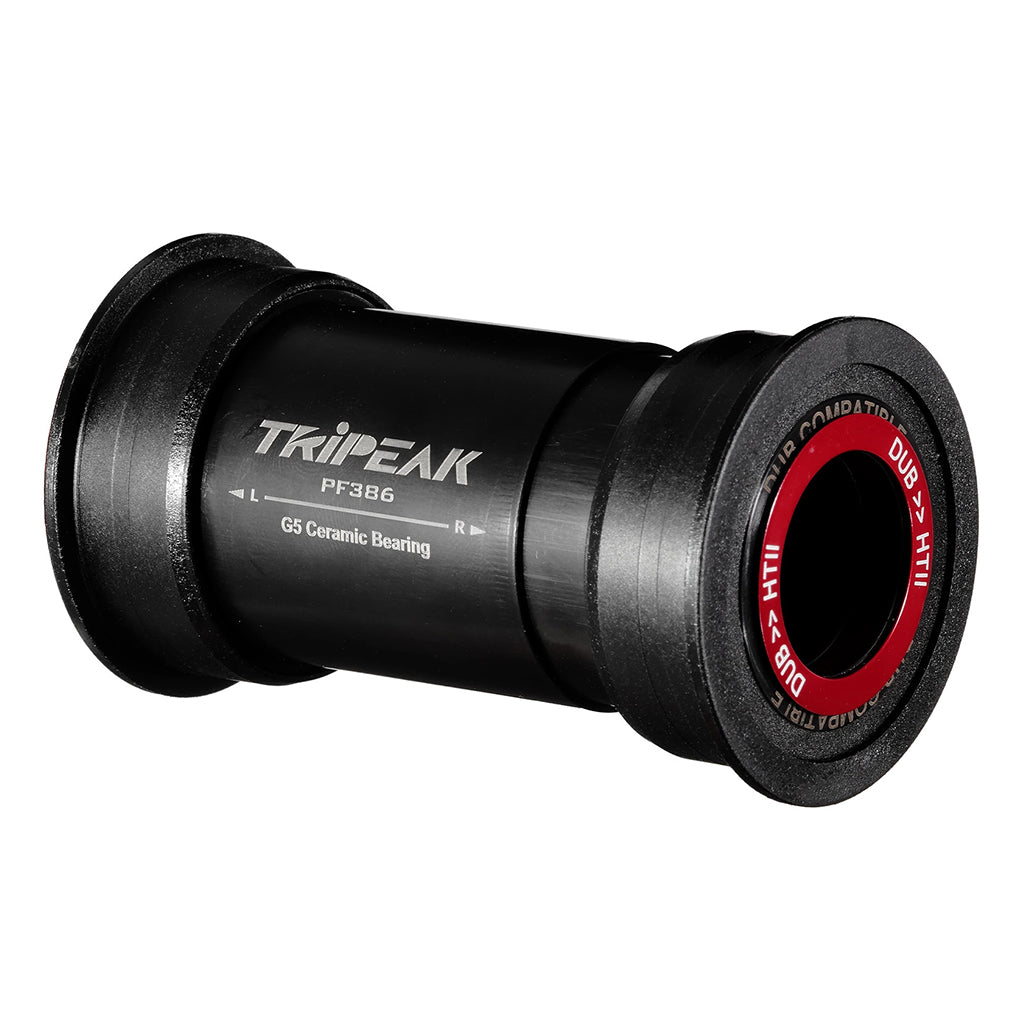 Tripeak BB386 Pressfit Bottom Bracket 3-in-1 Shimano/SRAM/Rotor (86.5mm) (Black)