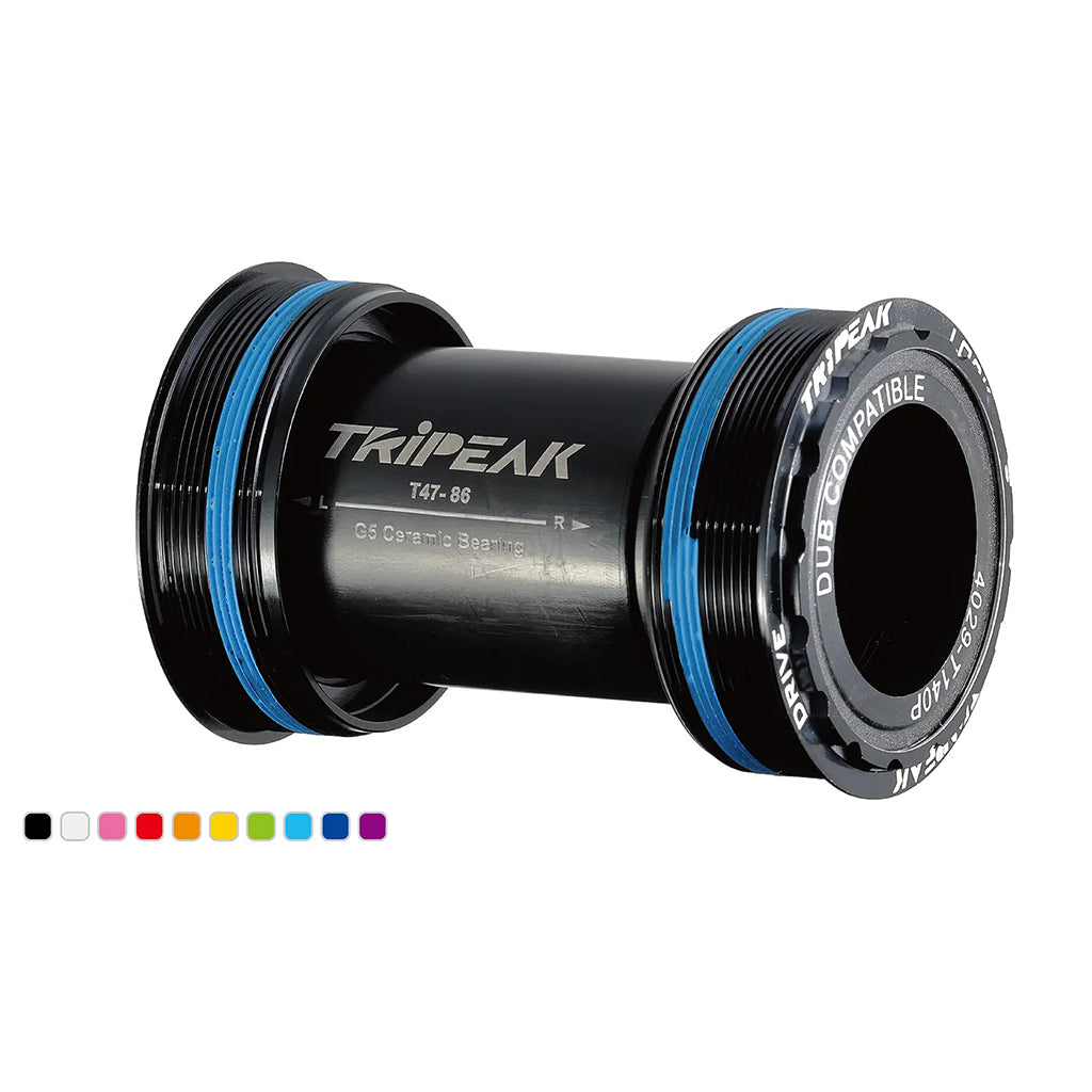 Tripeak T47 3-in-1 Bottom Bracket Ceramic-Shimano/SRAM/Rotor (86mm) (Black)