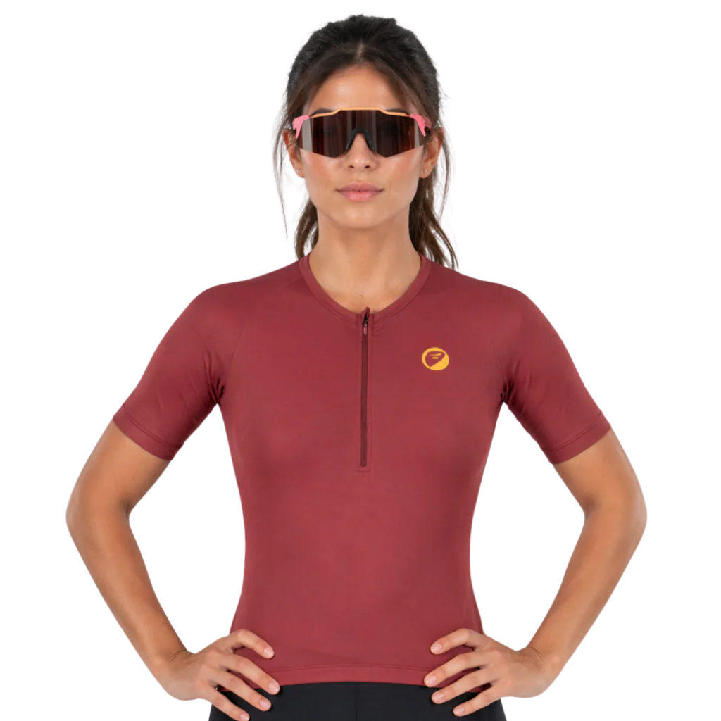 Apace Cruise Unisex Cycling Jersey (Apricot)