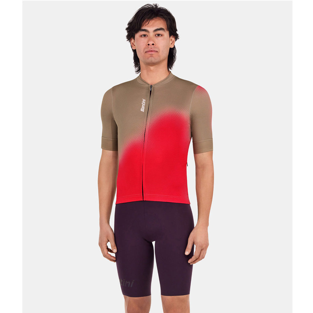 Santini Spot Jersey (Raspberry)