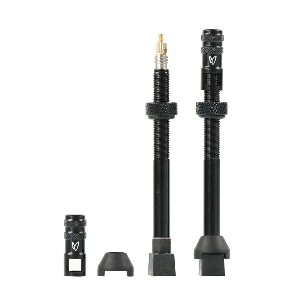 Effetto Marriposa Tubeless Valves 70mm -Black (Pack Of 2)