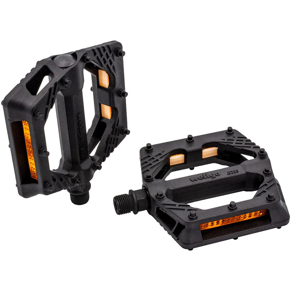 Wellgo B-223BN Flat Pedal (Black)