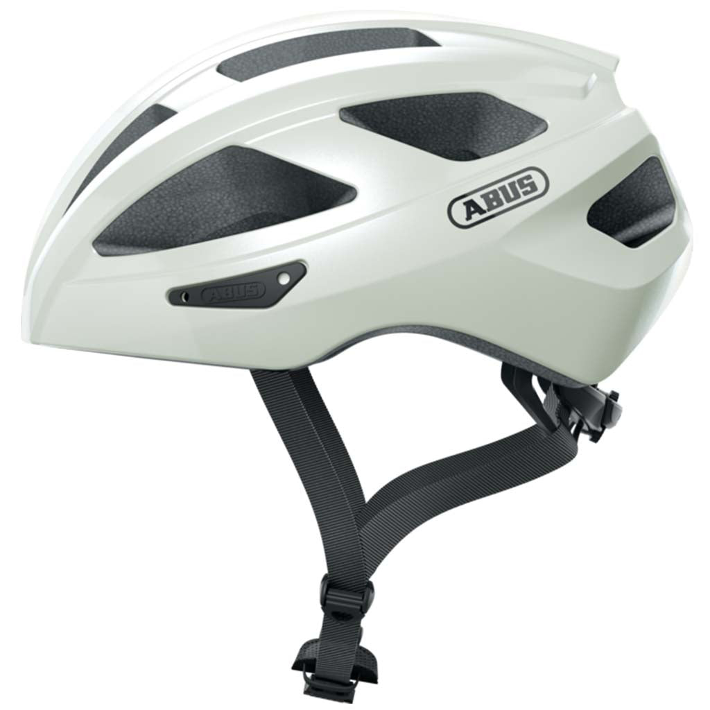 Abus Macator Helmet-Pearl White