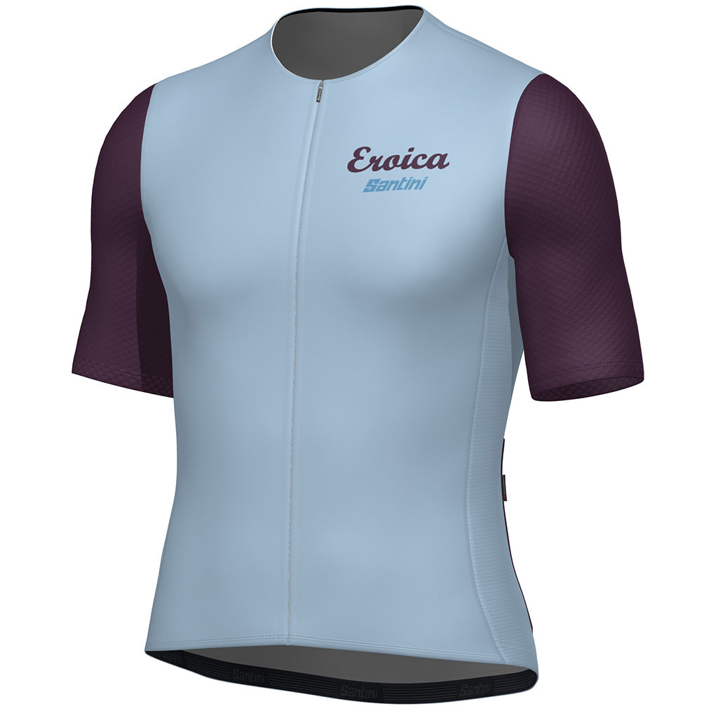Santini Eroica Borgo Unisex Jersey (Light Blue)