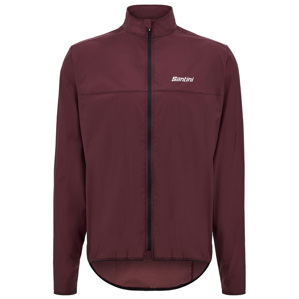 Santini Ventus Wind Jacket (Burgundy)