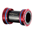 Tripeak T47 3-in-1 Bottom Bracket Ceramic-Shimano/SRAM/Rotor (86mm) (Red)