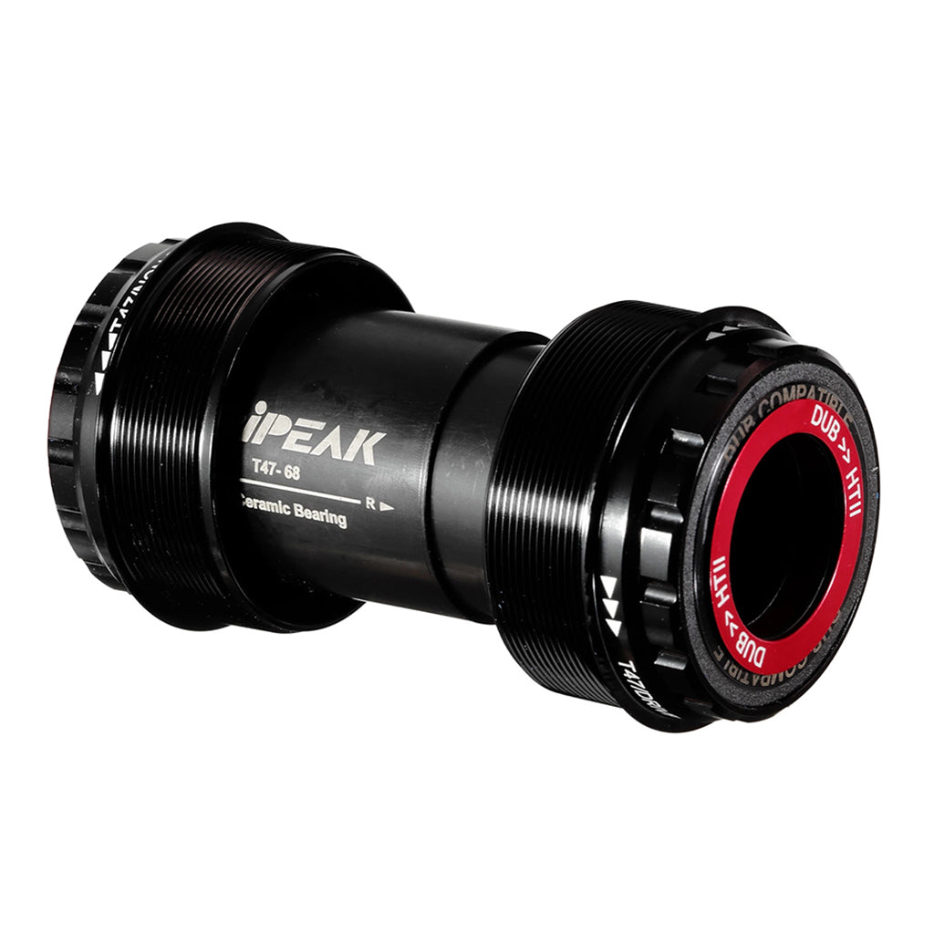 Tripeak T47 3-in-1 Bottom Bracket-Shimano/SRAM/Rotor (68mm) (Black)