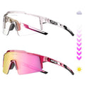 Kapvoe KE9023 Colour Changing Frame Photochromic Sunglasses (Pink)