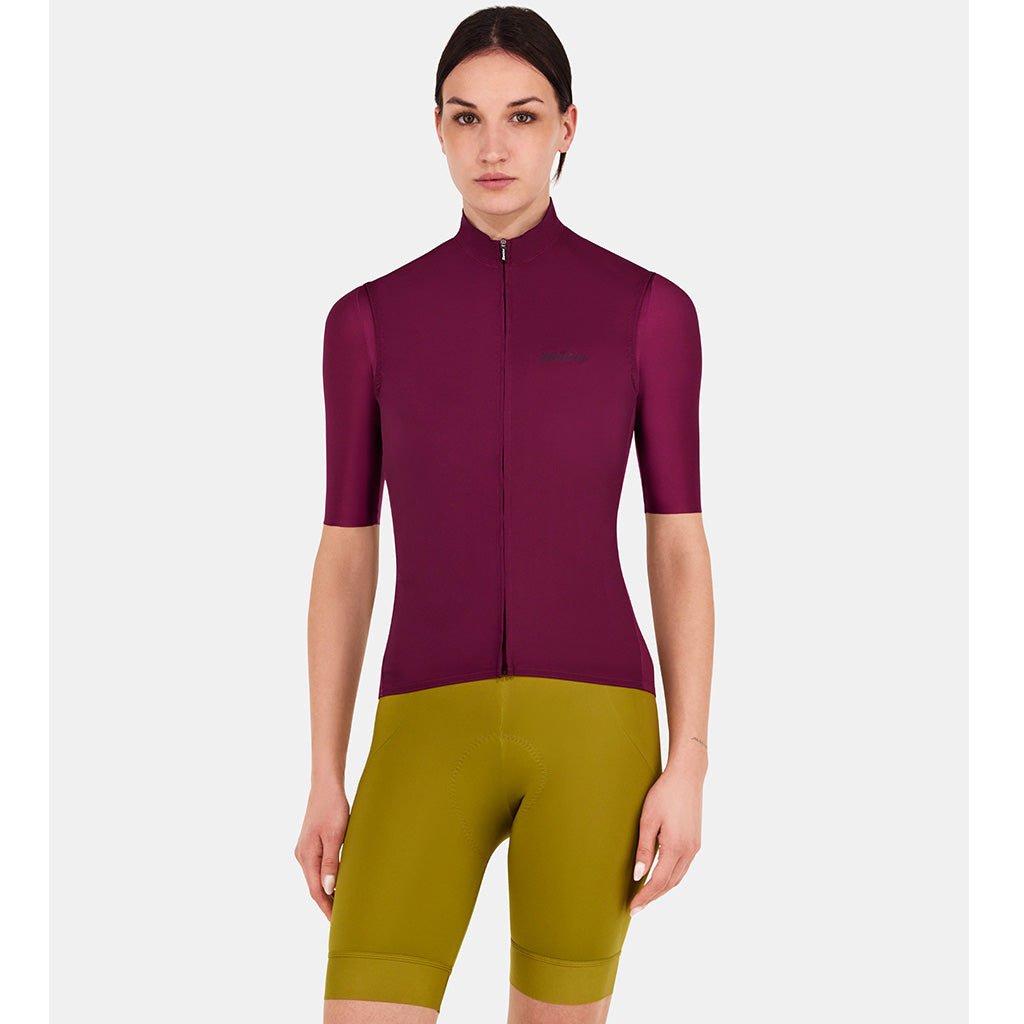 Santini Ready To Ride Unisex Wind Vest (Burgundy)