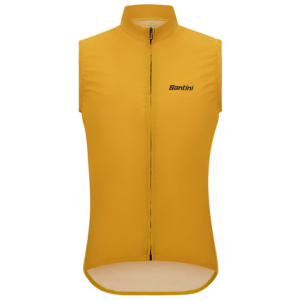 Santini Ready To Ride Unisex Wind Vest (Ochre)
