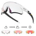SCVCN S1 Coloured Photochromic Sunglasses (Red/White/Black)