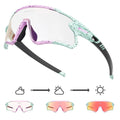 SCVCN S1 Coloured Photochromic Sunglasses (Red/Pink/Green)