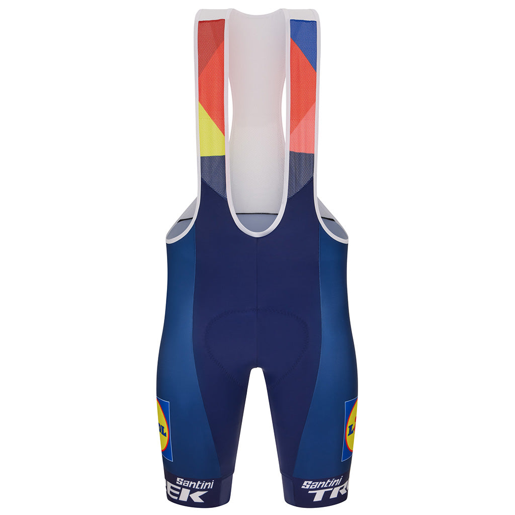 Santini Lidl-Trek Fanline Bibshorts (Blue Marine)