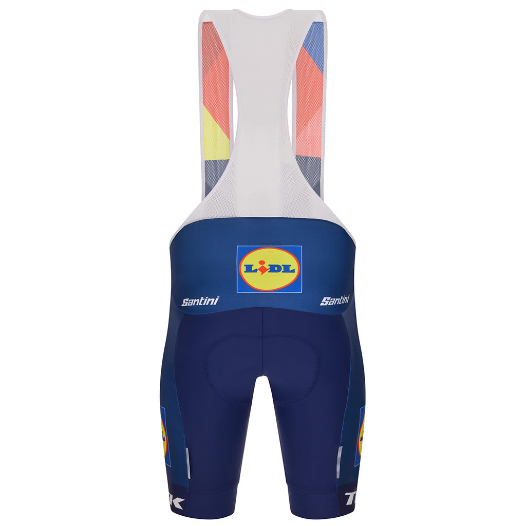 Santini Lidl-Trek Fanline Bibshorts (Blue Marine)